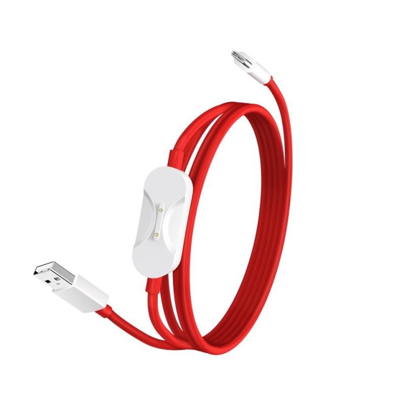 OnePlus SUPERVOOC 2v1 Datový Kabel 8A 1,2m Red