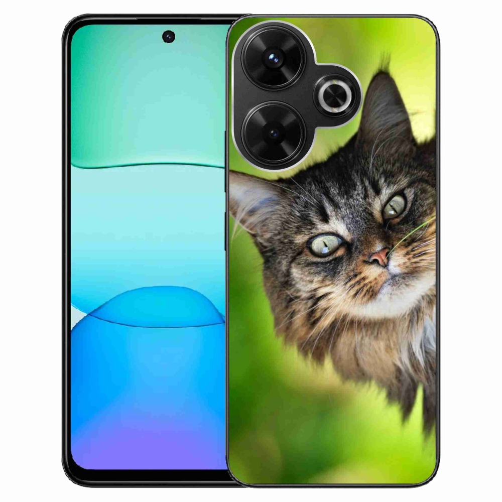 Gelový kryt mmCase na Xiaomi Redmi 13 4G/Poco M6 4G - kočka 3