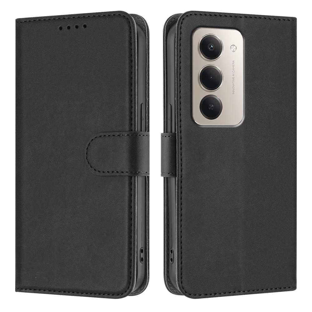 Snap knížkové pouzdro na Xiaomi Redmi 15 4G/5G (171mm) - černé