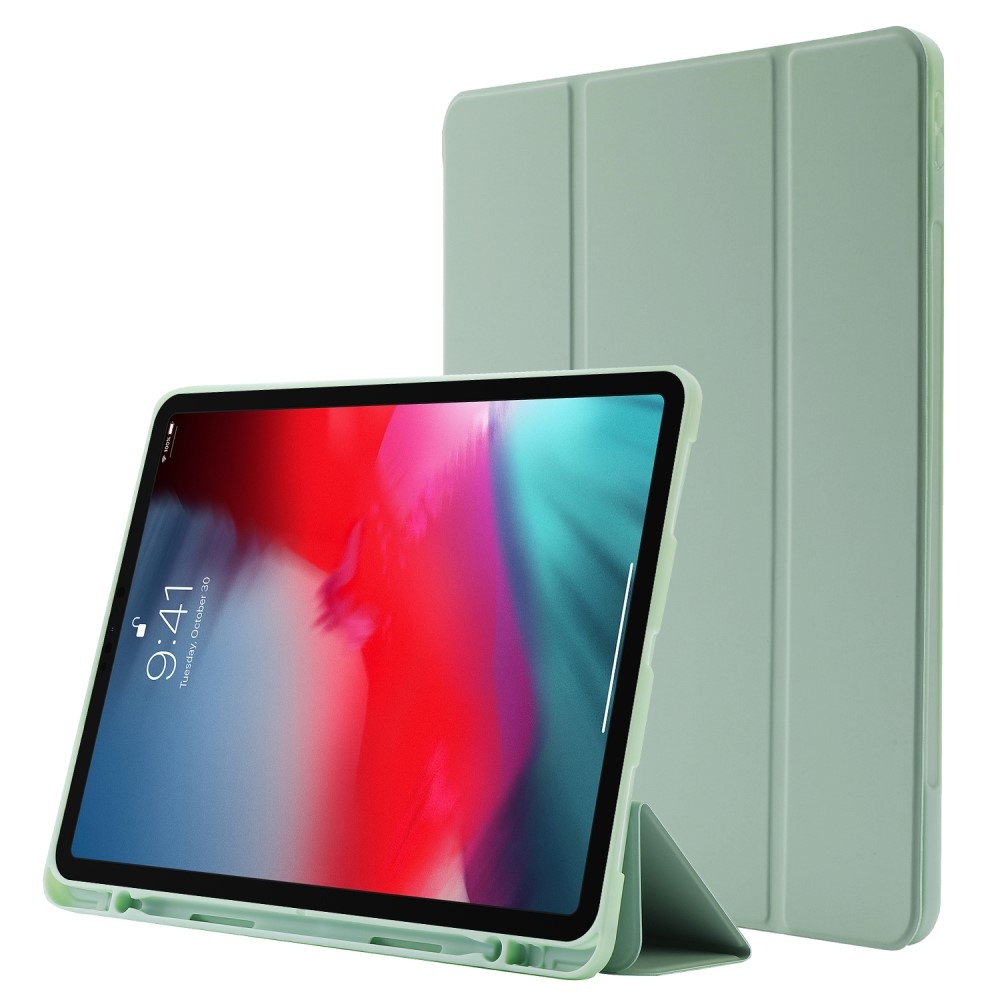 Chytré polohovatelné pouzdro na iPad Pro 11 (2020/21/22) - světlezelené