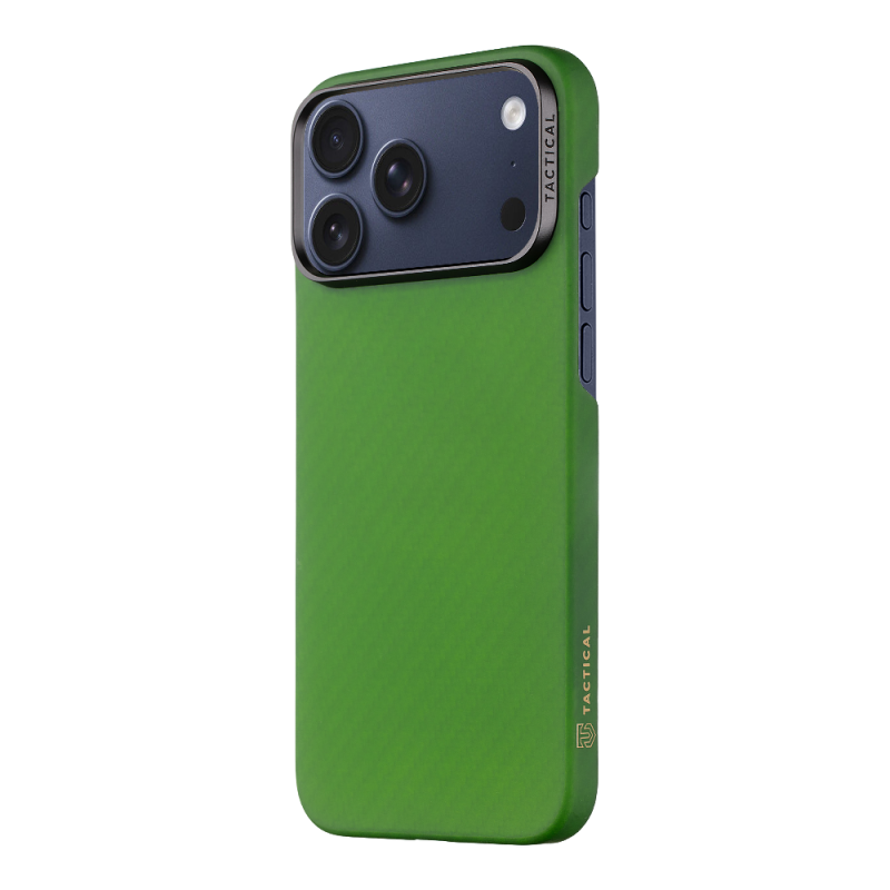Tactical MagForce Aramid Kryt pro Apple iPhone 17 Pro Max Green Toad