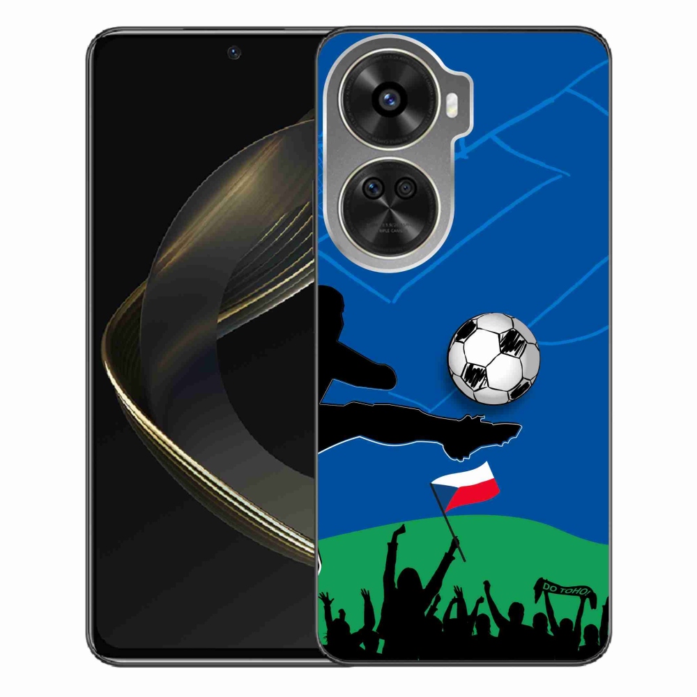 Gelový kryt mmCase na Huawei Nova 12 SE - fanoušci fotbalu
