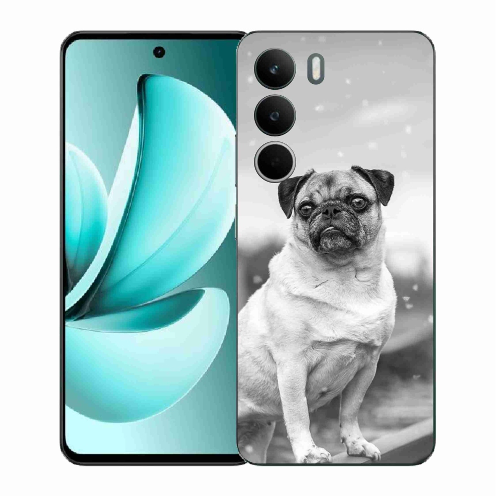 Gelový kryt mmCase na Realme C71 - mops