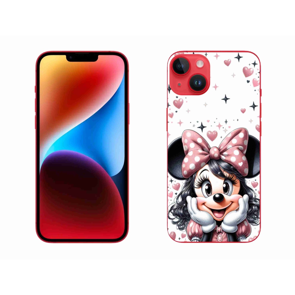 Gelový kryt mmCase na iPhone 14 Plus - minnie