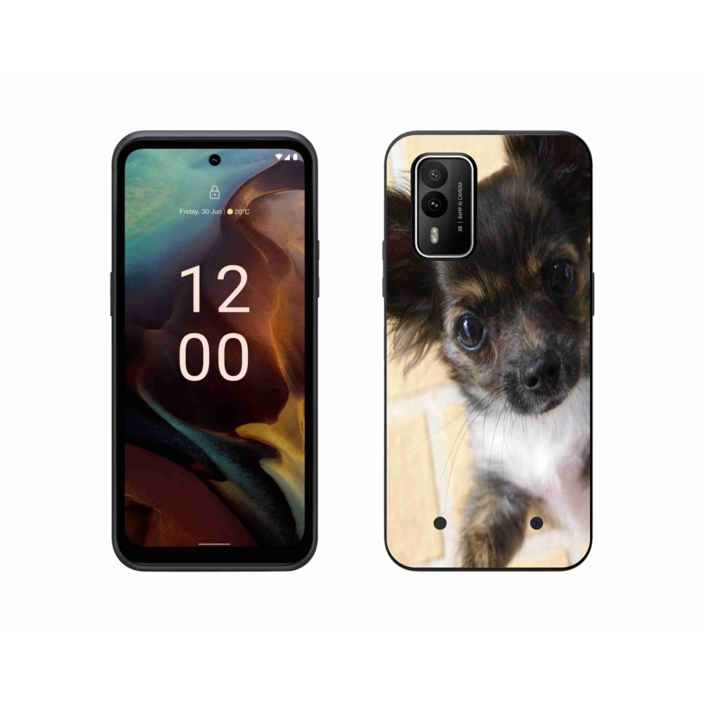 Gelový obal mmCase na Nokia XR21 - čivava 2