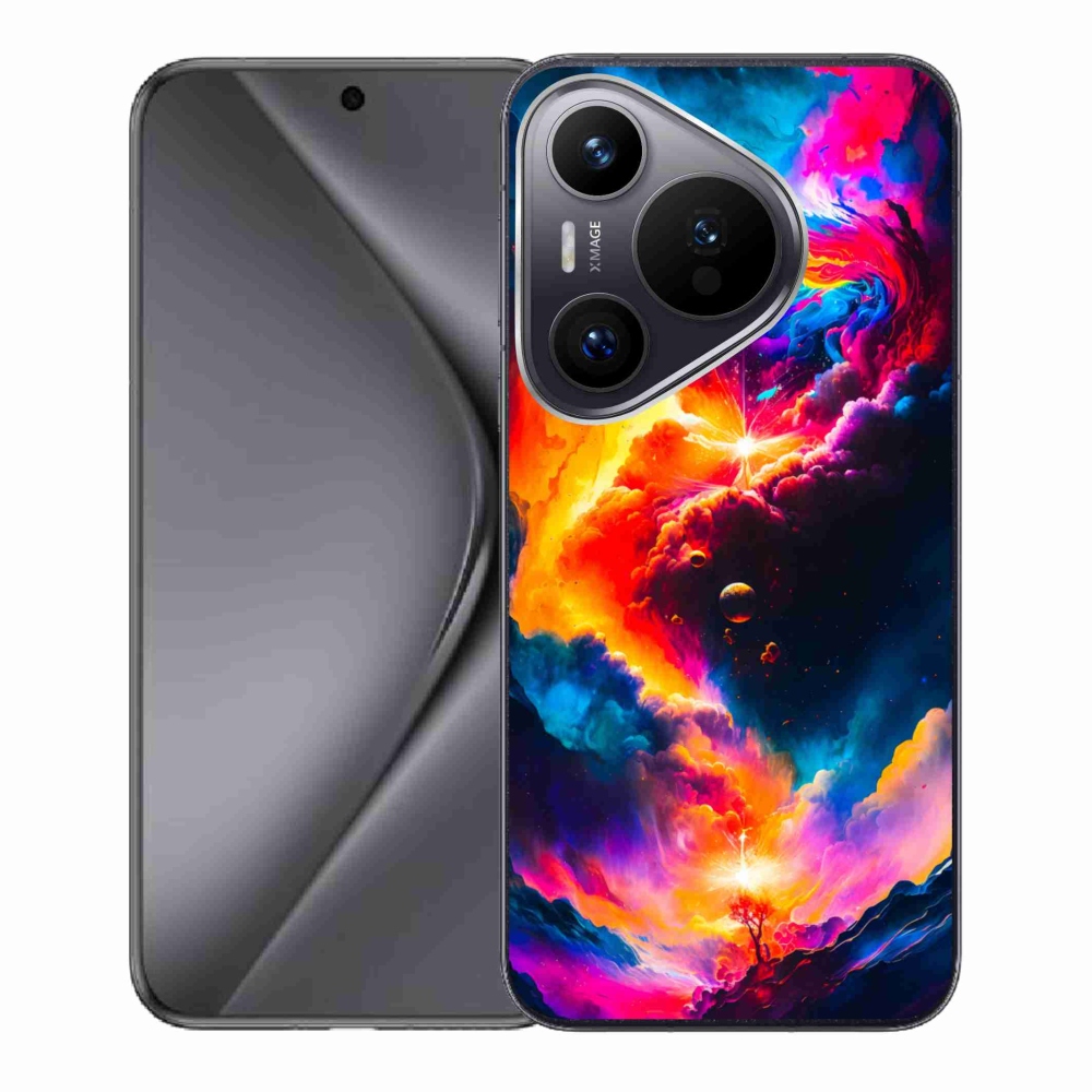 Gelový kryt mmCase na Huawei Pura 70 - abstraktní motiv
