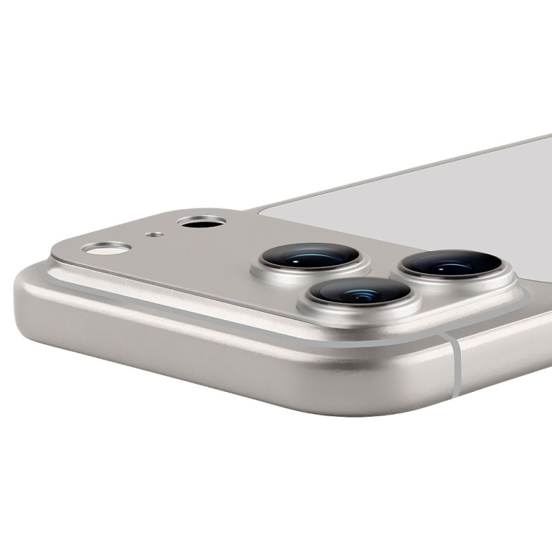 OBAL:ME Camera Island Ochrana Čoček pro Apple iPhone 18 Pro Max Silver