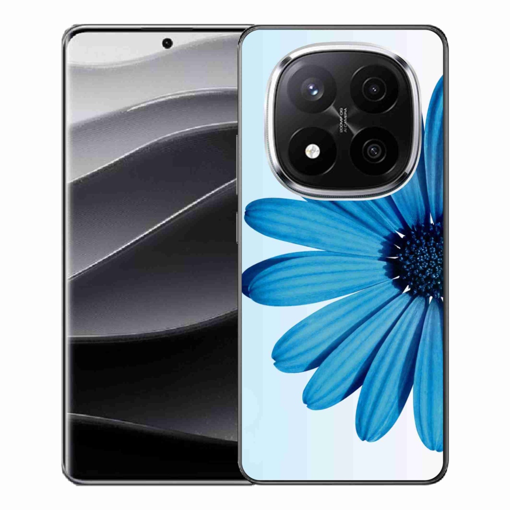 Gelový kryt mmCase na Xiaomi Redmi Note 14 Pro+ 5G - modrá kopretina