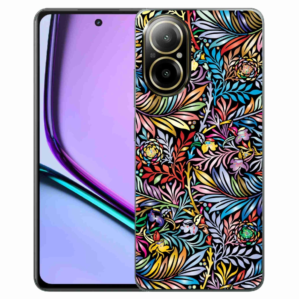 Gelový kryt mmCase na Realme C67 - květiny 5