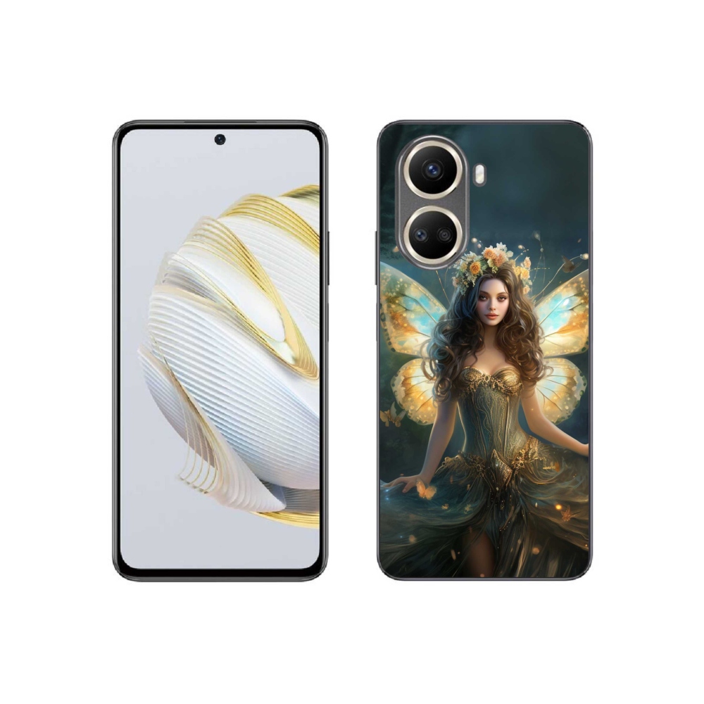 Gelový kryt mmCase na Huawei Nova 10 SE - motýlí žena