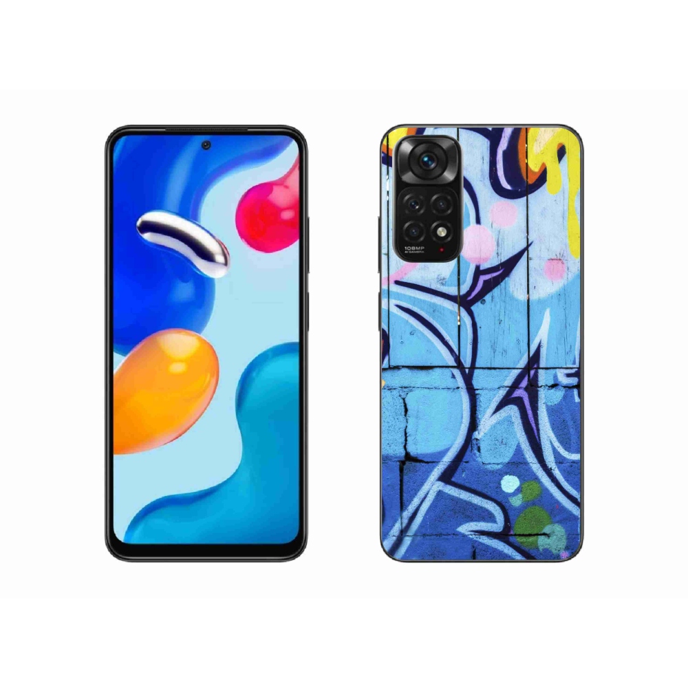Gelový kryt mmCase na Xiaomi Redmi Note 11 4G - graffiti