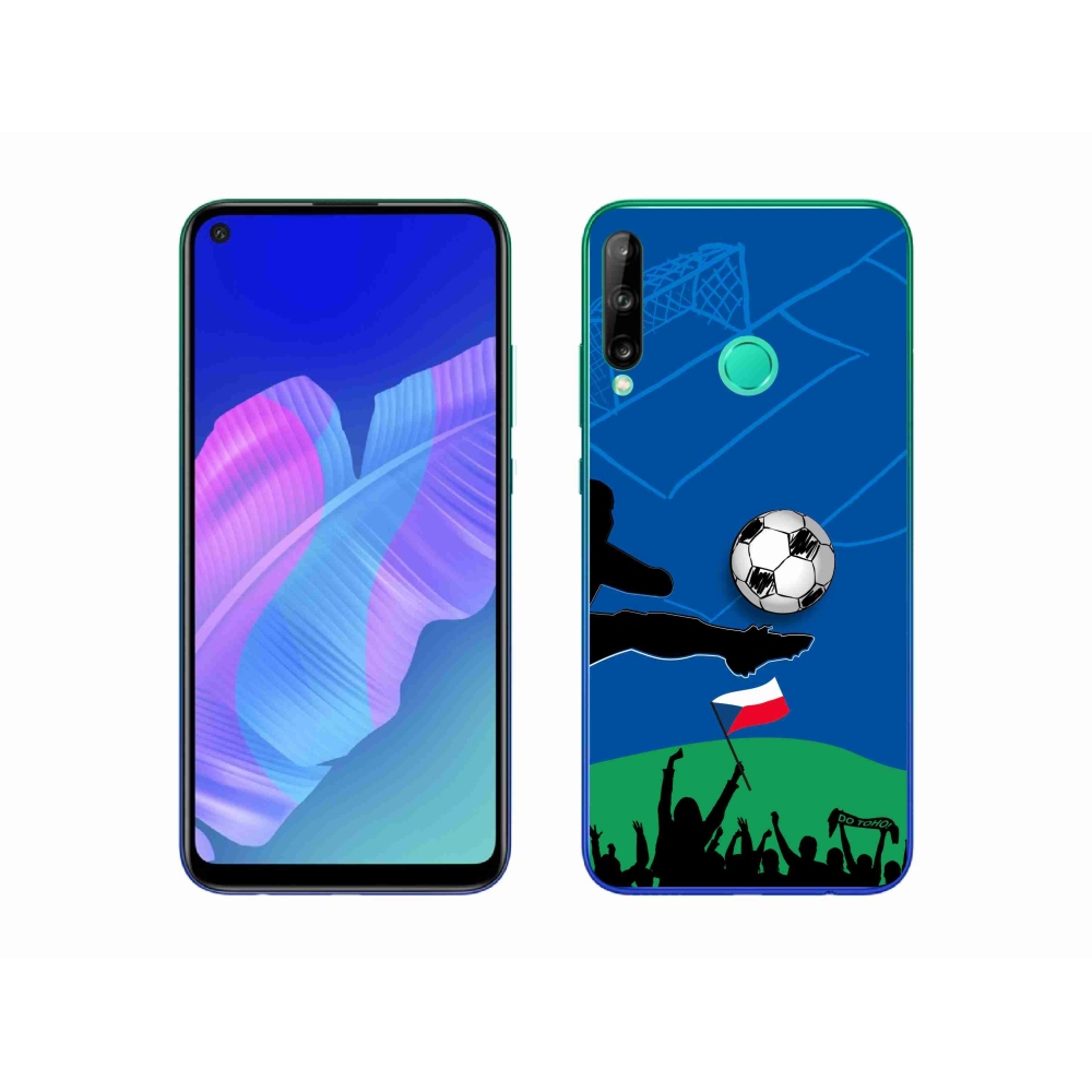 Gelový kryt mmCase na Huawei P40 Lite E - fanoušci fotbalu