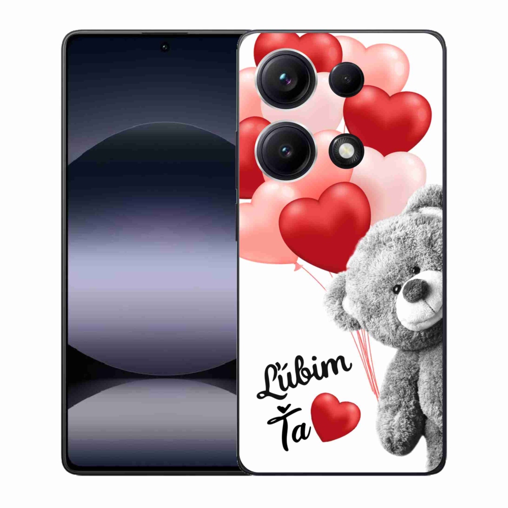 Gelový kryt mmCase na Xiaomi Redmi Note 14S - ľúbim ťa sk