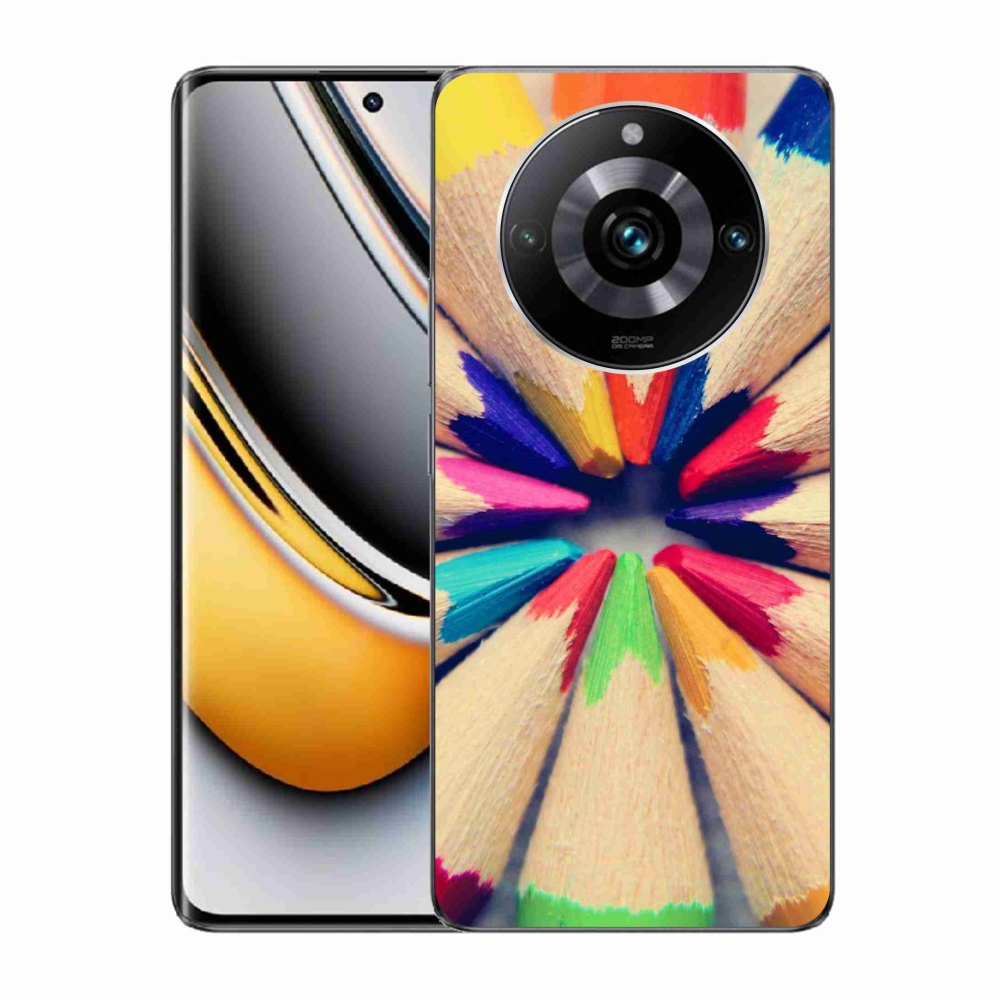 Gelový kryt mmCase na Realme 11 Pro/11 Pro+ - pastelky 