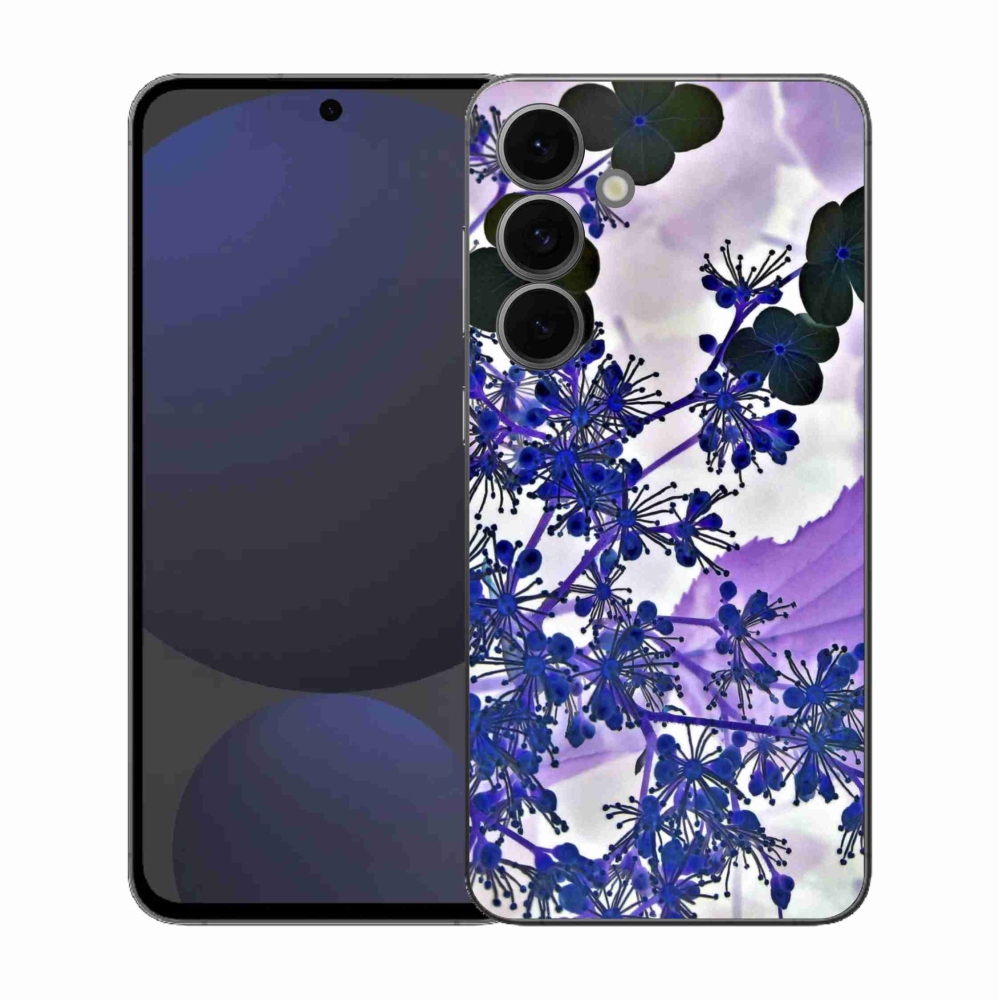 Gelový kryt mmCase na Samsung Galaxy S25 FE - květ hortenzie