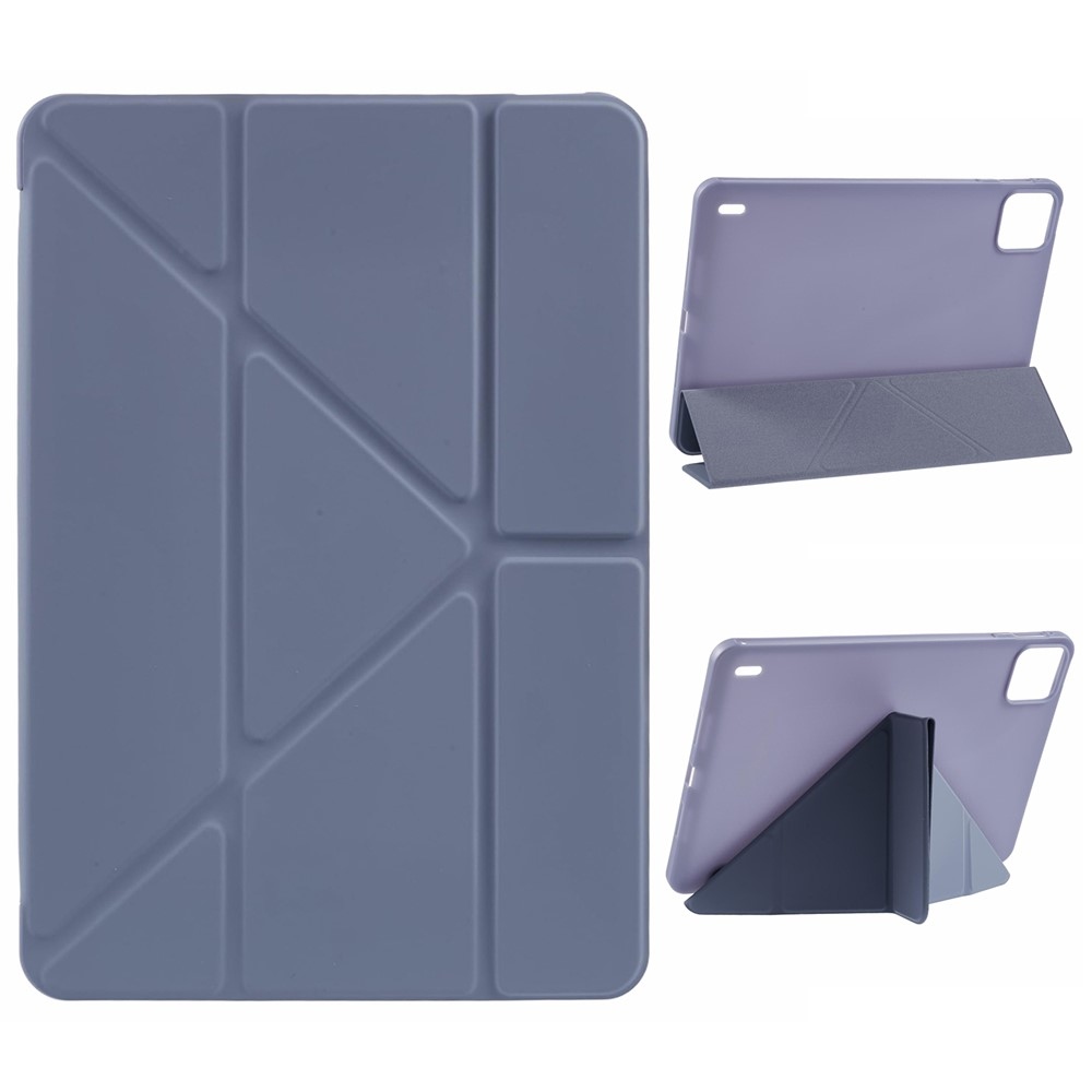Origamis chytré polohovací pouzdro na tablet Xiaomi Pad 8/8 Pro/7/7 Pro - fialové