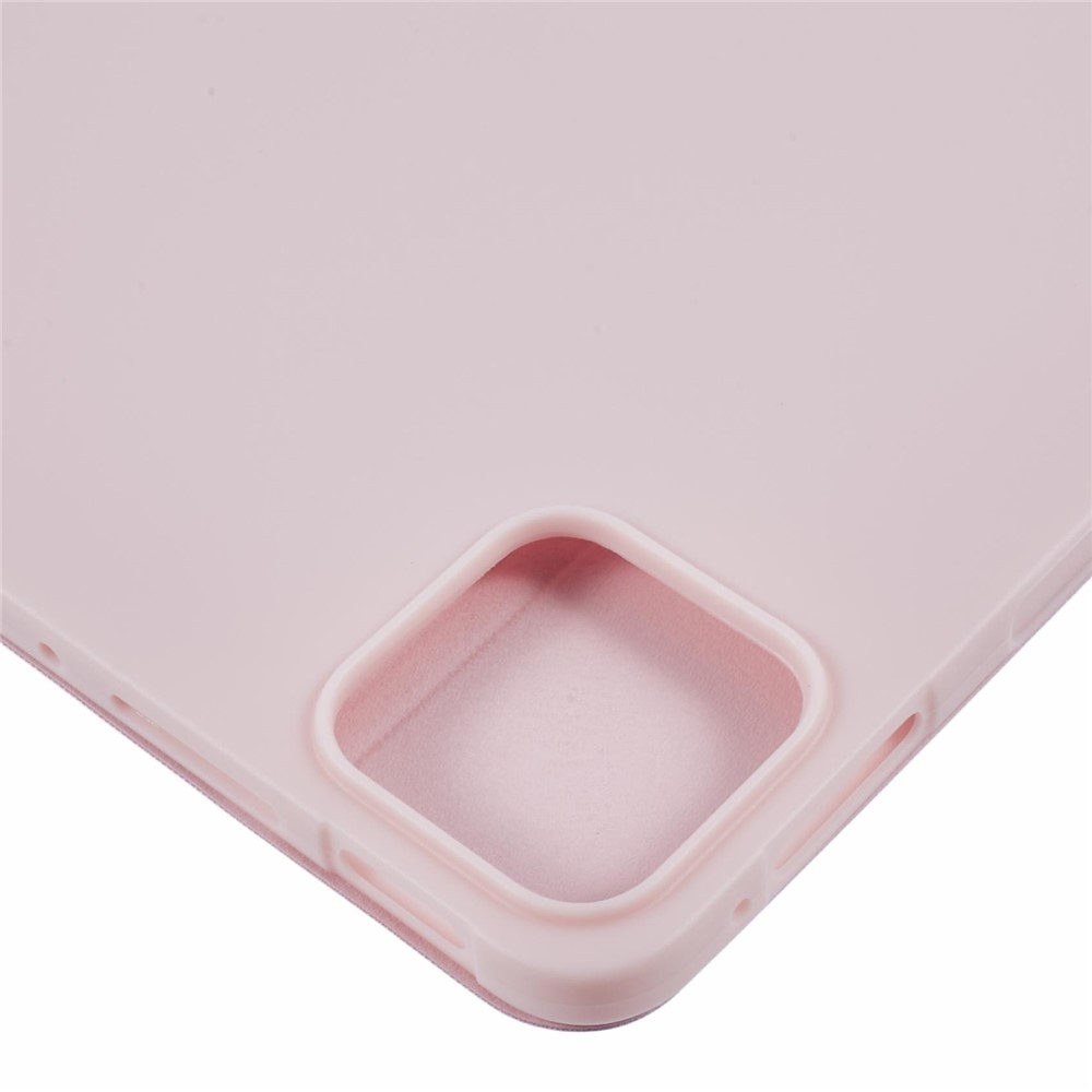 Origamis chytré polohovací pouzdro na tablet Xiaomi Pad 8/8 Pro/7/7 Pro - růžové