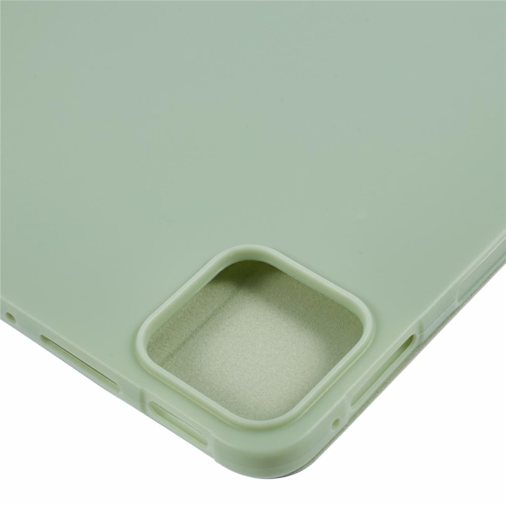 Origamis chytré polohovací pouzdro na tablet Xiaomi Pad 8/8 Pro/7/7 Pro - světlezelené