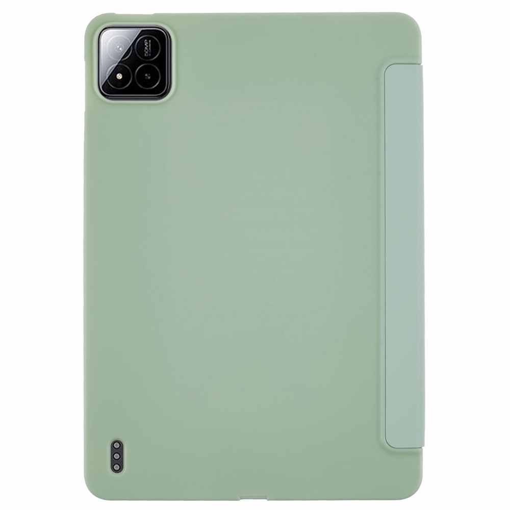 Origamis chytré polohovací pouzdro na tablet Xiaomi Pad 8/8 Pro/7/7 Pro - světlezelené