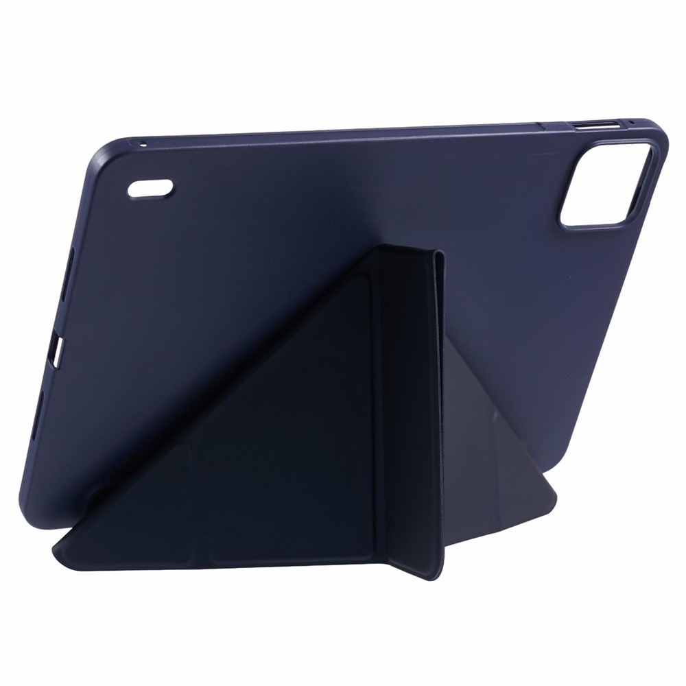 Origamis chytré polohovací pouzdro na tablet Xiaomi Pad 8/8 Pro/7/7 Pro - tmavěmodré