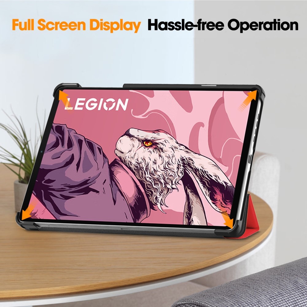 Cases chytré zavírací pouzdro na tablet Lenovo Legion Tab 8.8 (2. Gen.) - červené