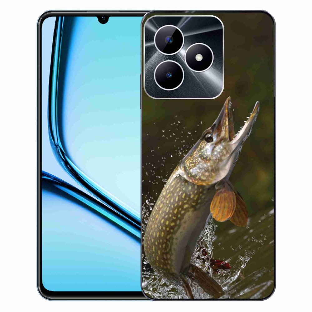 Gelový obal mmCase na Realme Note 50 - štika