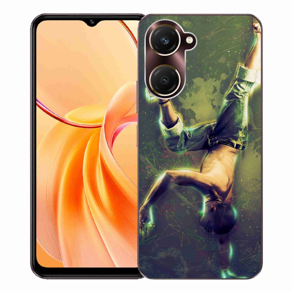 Gelový kryt mmCase na Vivo Y28s 5G - breakdance