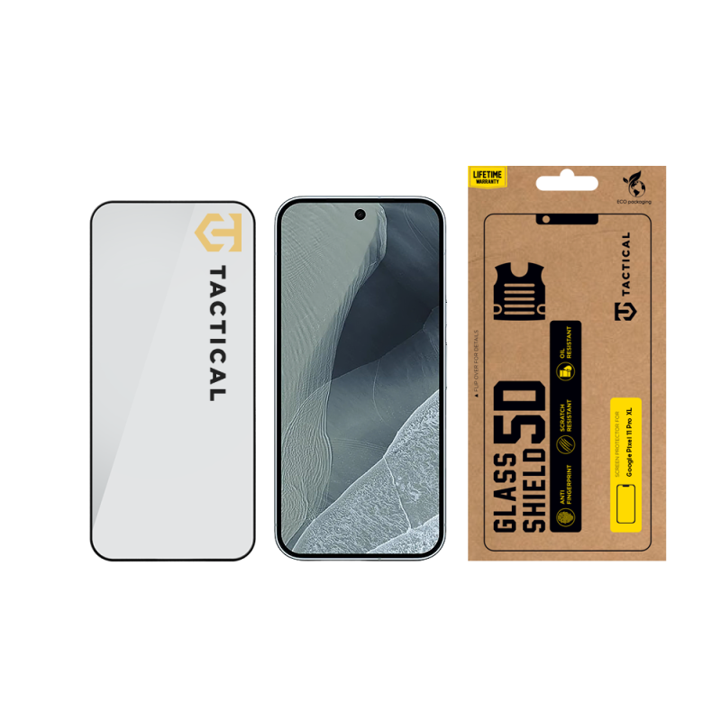 Tactical Glass Shield 5D sklo pro Google Pixel 11 Pro XL Black 