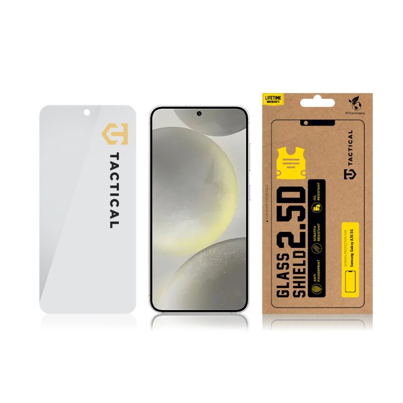 Tactical Glass Shield 2.5D sklo pro Samsung Galaxy A36 5G Clear