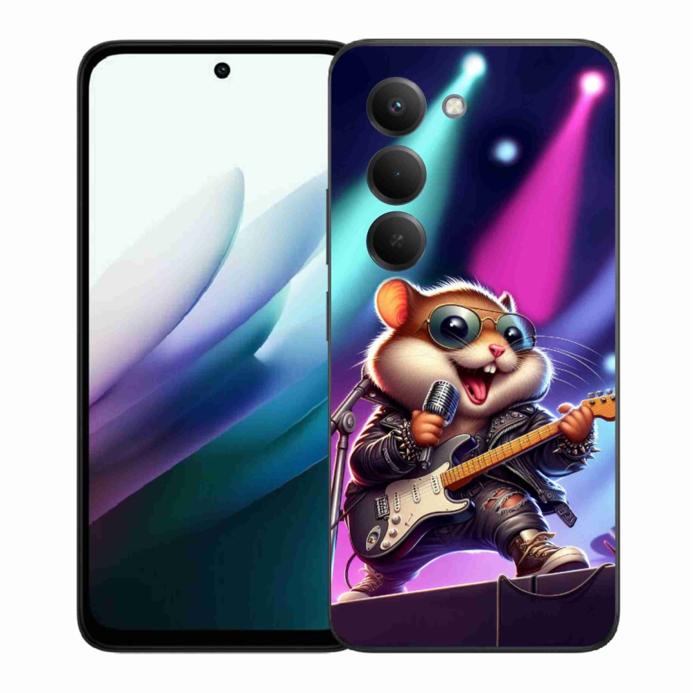 Gelový kryt mmCase na Xiaomi Redmi 15 4G/5G (171mm) - křeček rocker