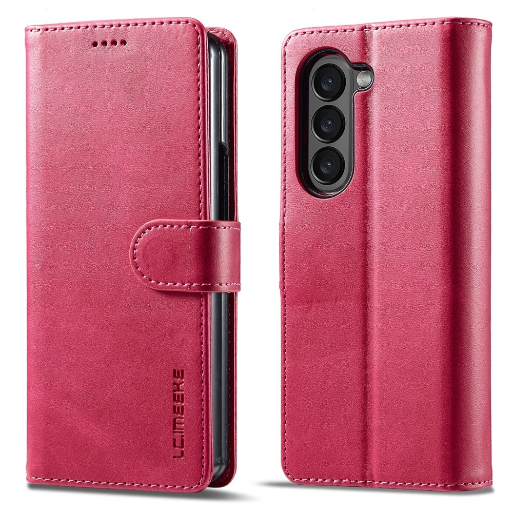 Imeeke knížkové pouzdro na Samsung Galaxy Z Fold5 5G - rose