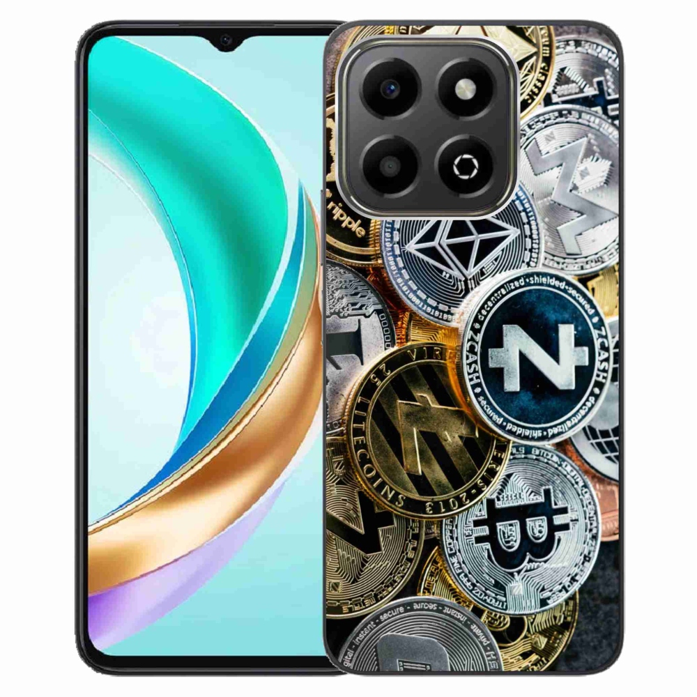 Gelový kryt mmCase na Honor X6b - kryptoměny