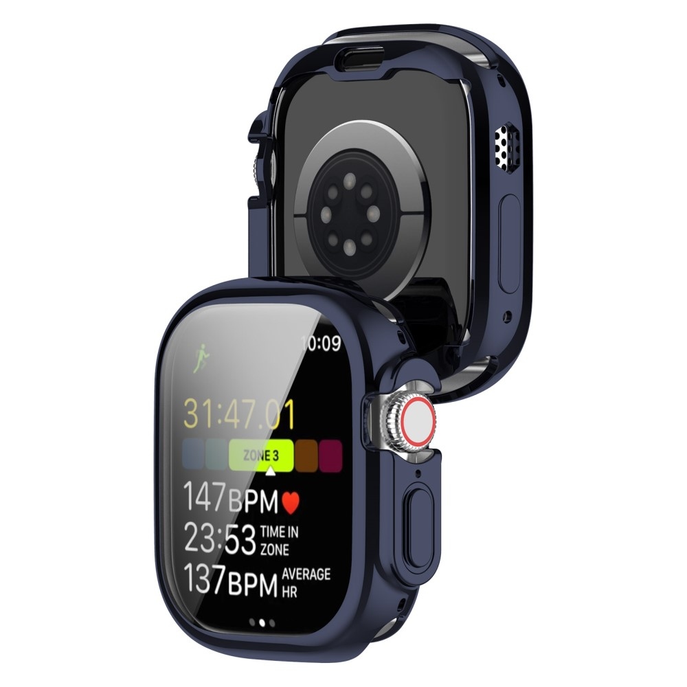 Soft nasazovací gelové ochranné pouzdro pro Apple Watch Ultra/Ultra 2 49 mm - tmavěmodré