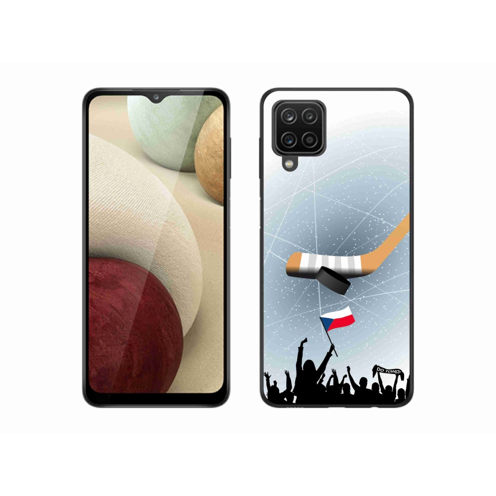 Gelový kryt mmCase na Samsung Galaxy M12 - fanoušci hokeje