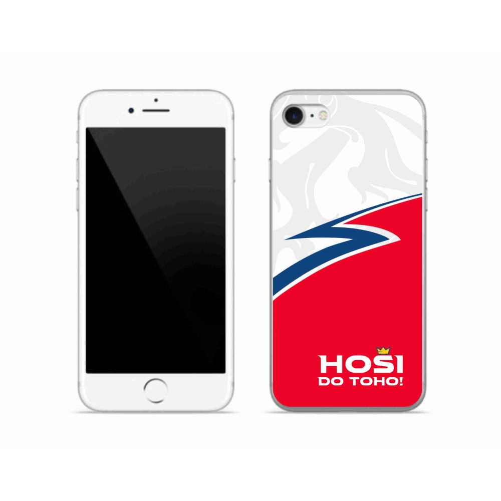 Gelový kryt mmCase na iPhone SE (2020) - hoši do toho 1