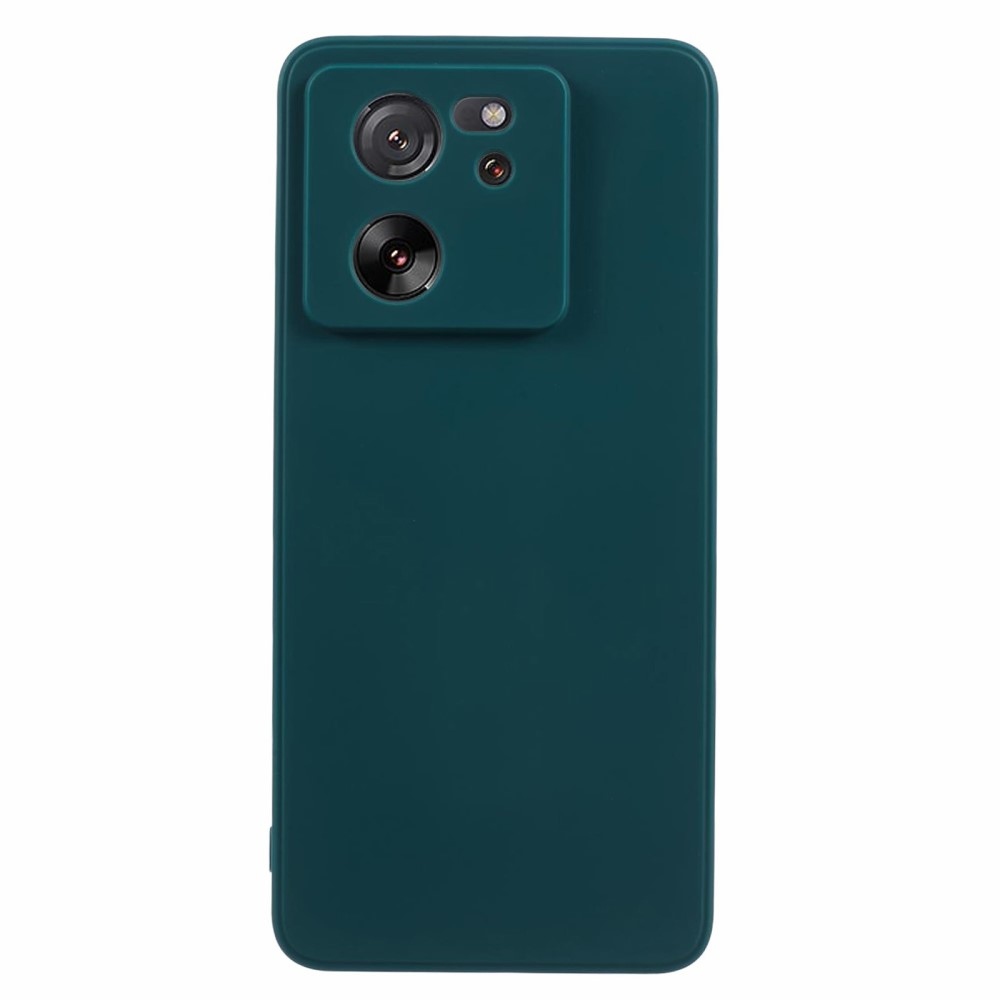 Edge gelový obal pro Xiaomi 13T/13T Pro - tmavězelený