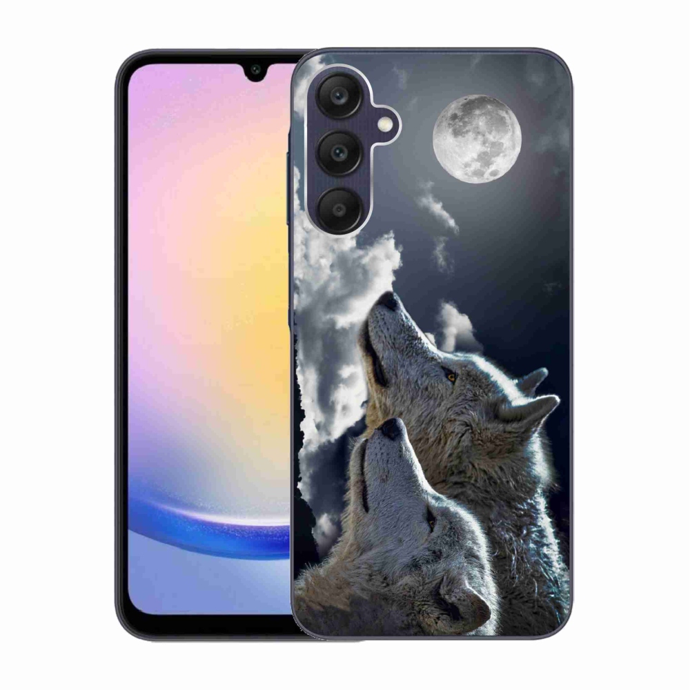 Gelový kryt mmCase na Samsung Galaxy A25 5G - vlci