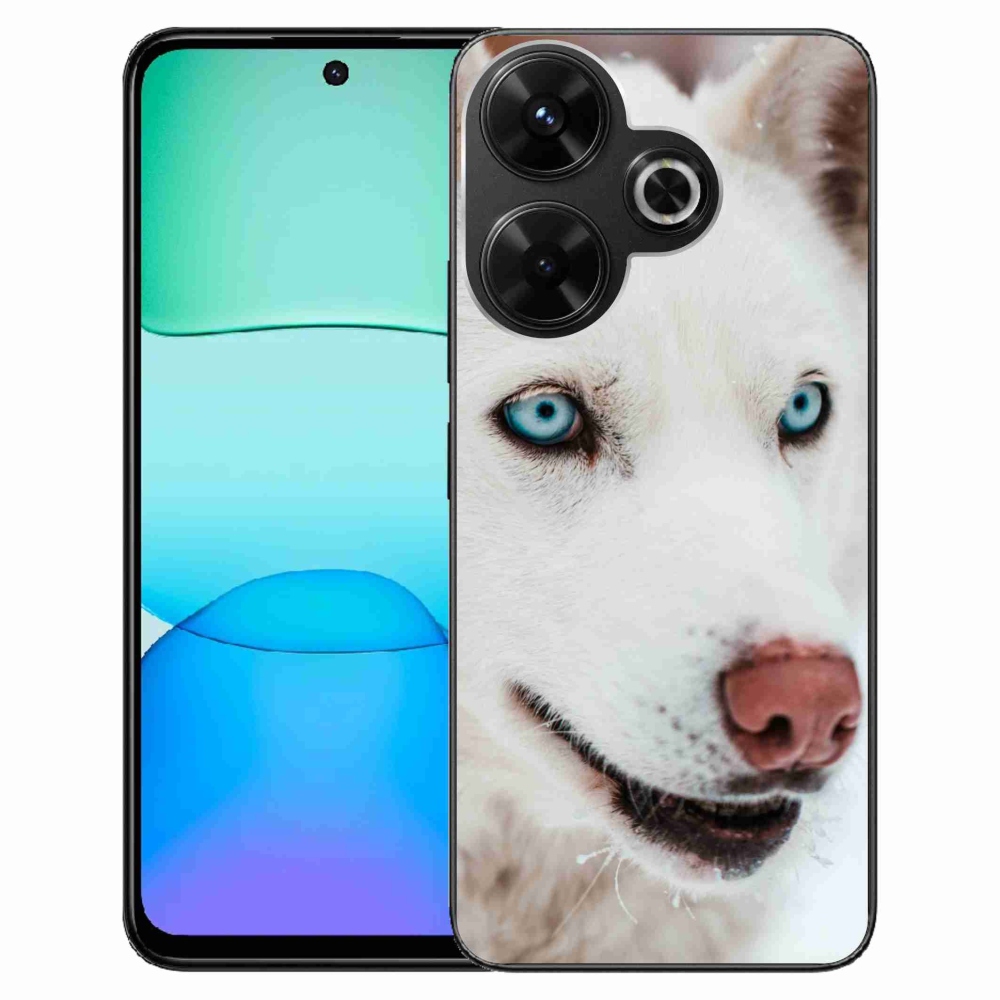 Gelový obal mmCase na Xiaomi Redmi 13 4G/Poco M6 4G - psí pohled