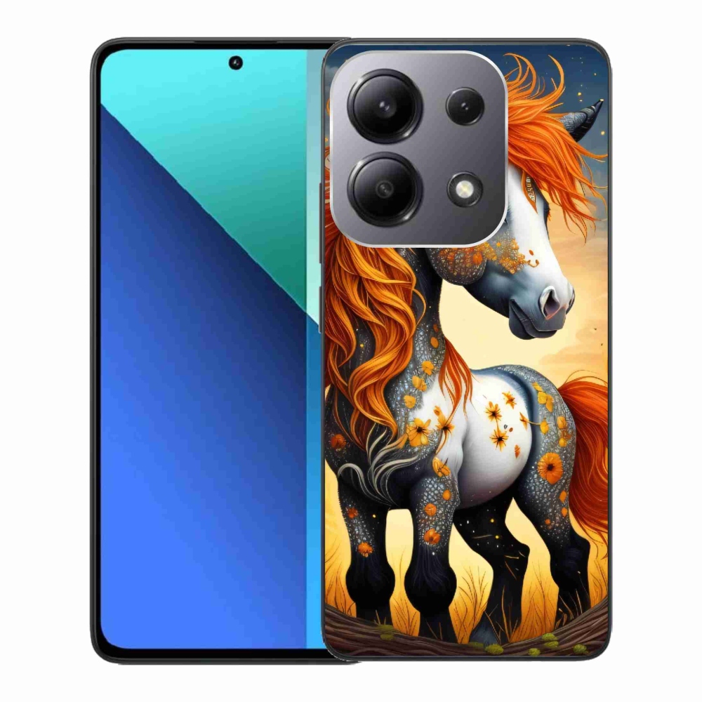 Gelový kryt mmCase na Xiaomi Redmi Note 13 - barevný poník
