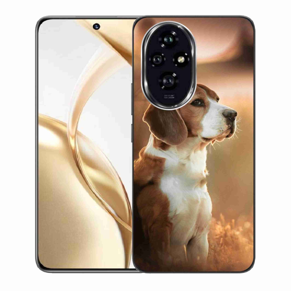 Gelový kryt mmCase na Honor 200 5G - bígl