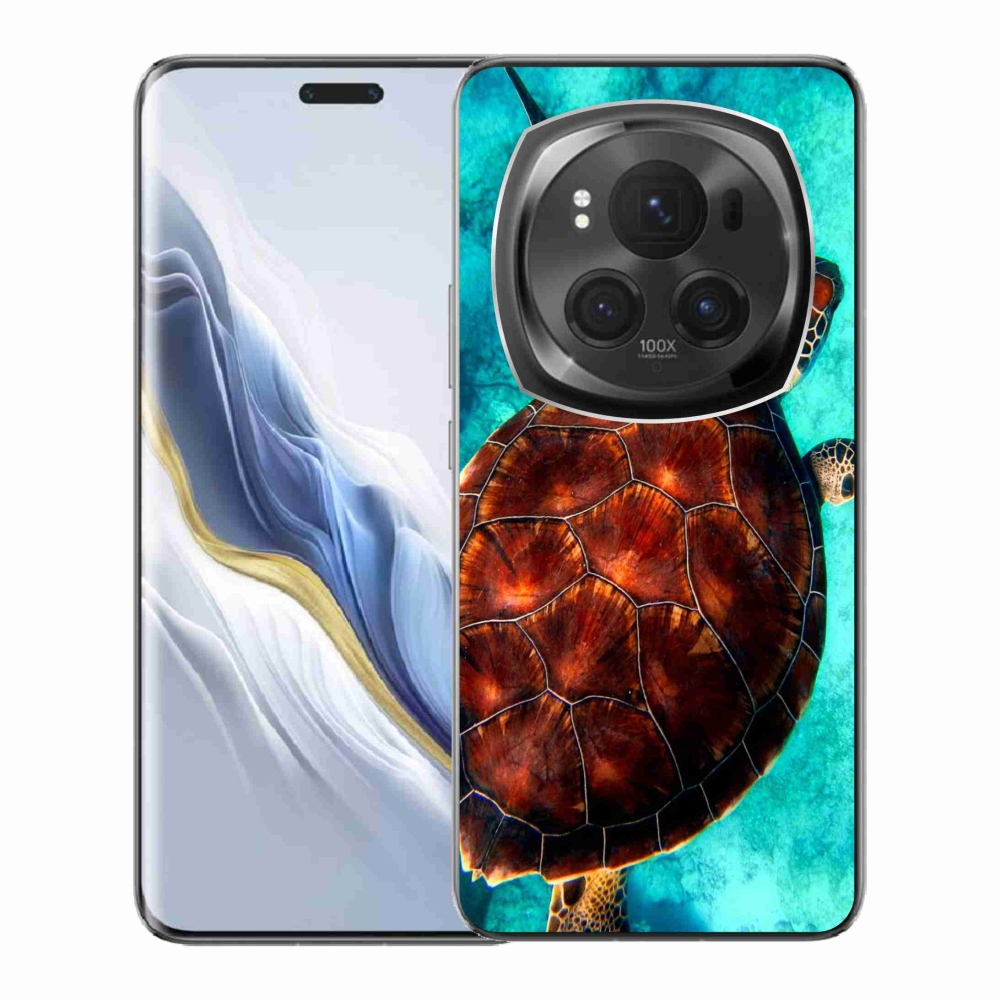 Gelový kryt mmCase na Honor Magic 6 Pro 5G - želva