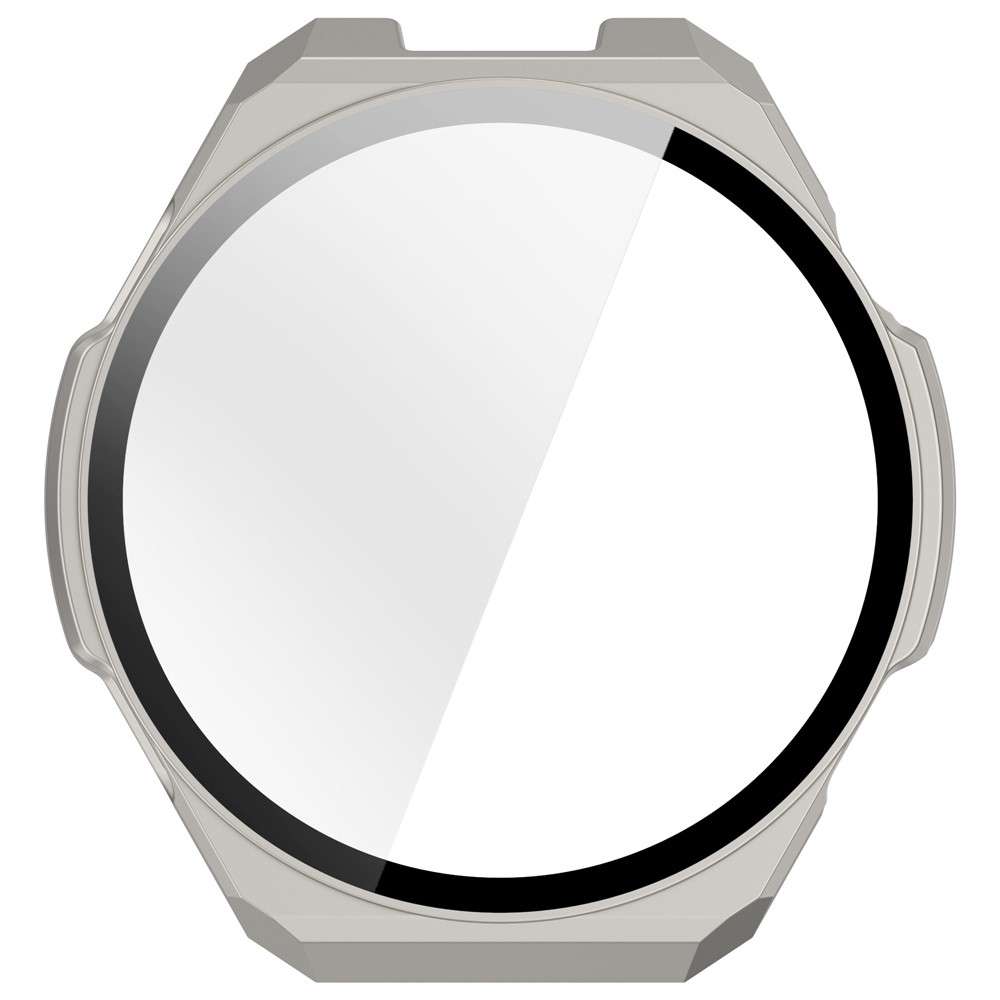 Overall plastové nasazovací pouzdro s ochranným sklem na Amazfit Balance 3 - šedé