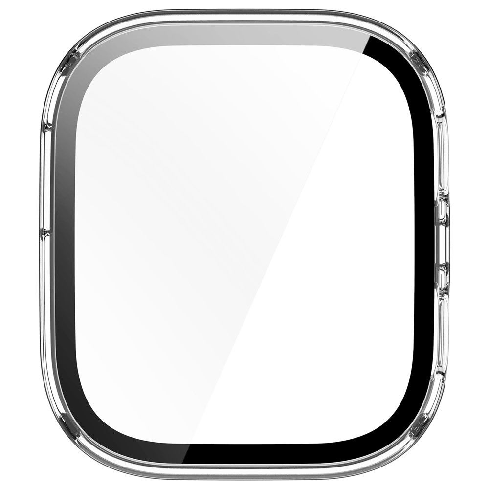 Overall plastové nasazovací pouzdro s ochranným sklem na Amazfit Bip 6 - průhledné
