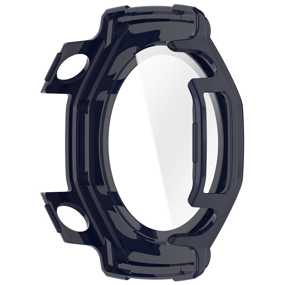 Overall plastové nasazovací pouzdro s ochranným sklem na Amazfit T-Rex 3 - modré