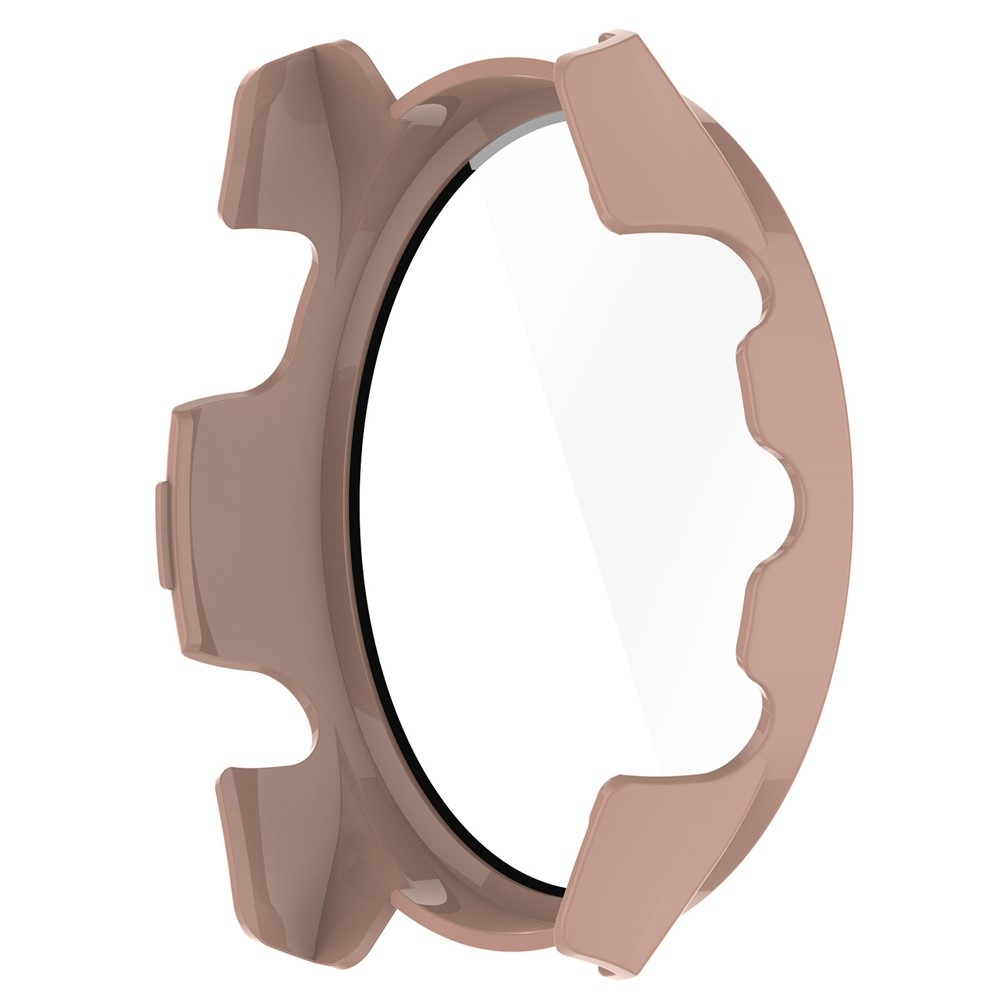 Overall plastové nasazovací pouzdro s ochranným sklem na Garmin Forerunner 265 - růžové