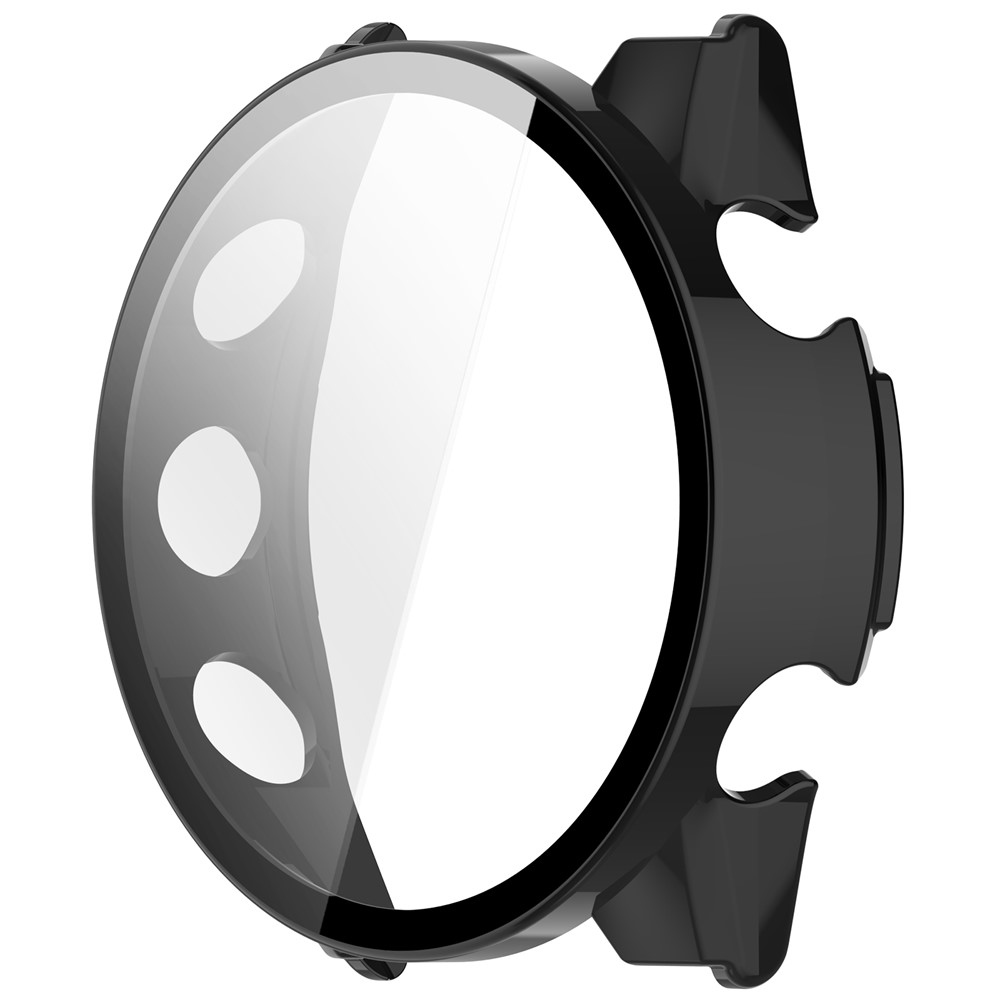 Overall plastové nasazovací pouzdro s ochranným sklem na Garmin Forerunner 570 42mm - černé