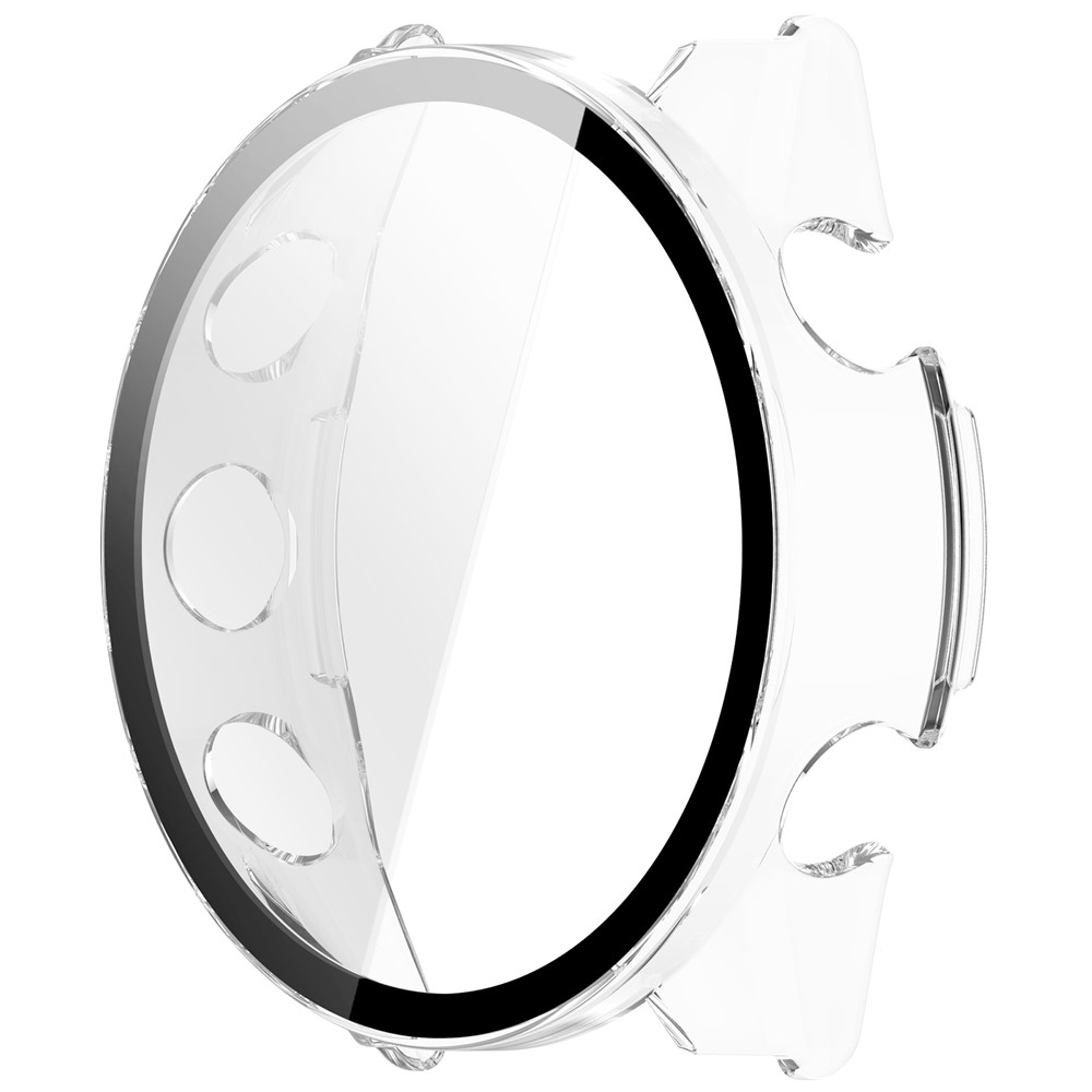 Overall plastové nasazovací pouzdro s ochranným sklem na Garmin Forerunner 570 42mm - průhledné