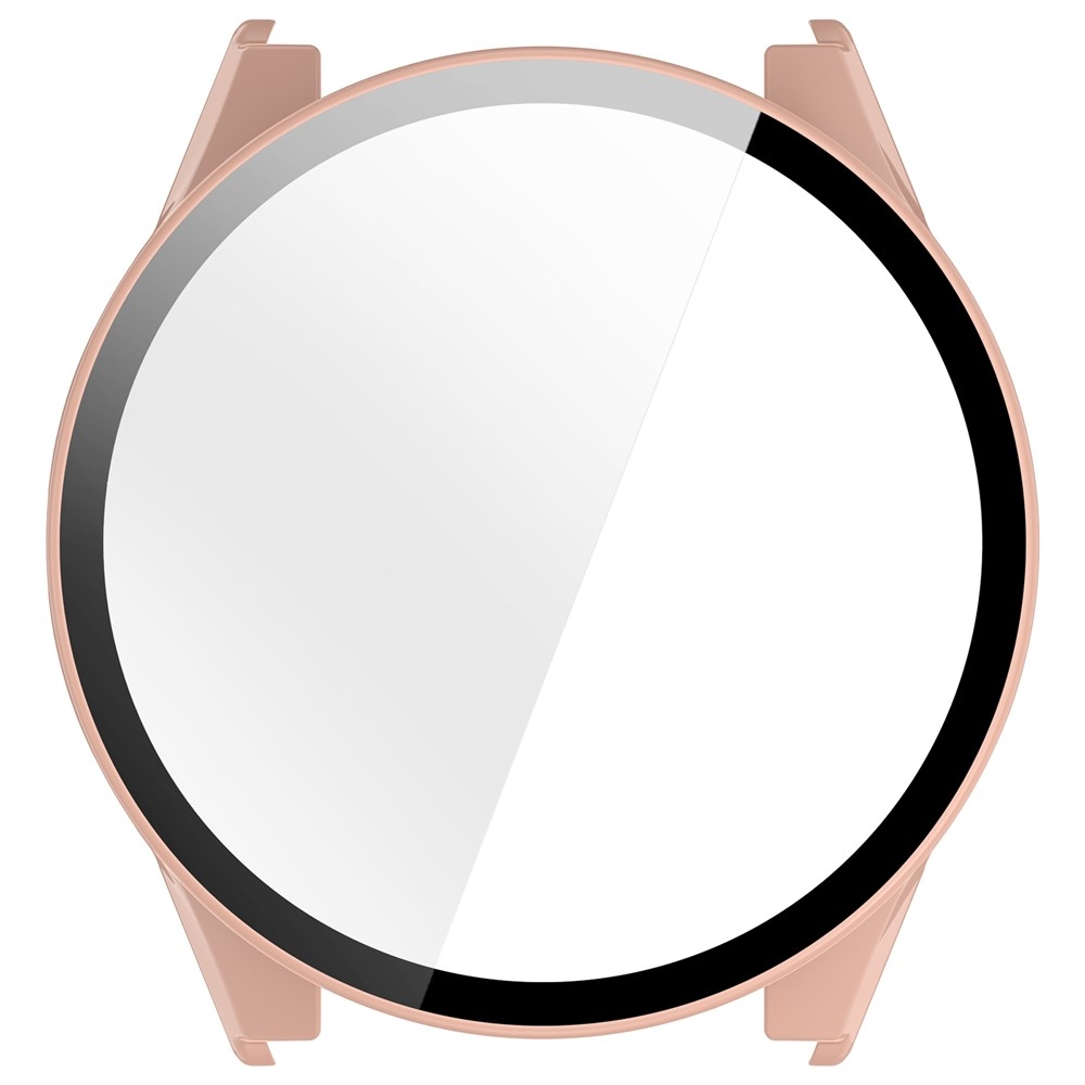 Overall plastové nasazovací pouzdro s ochranným sklem na Garmin Forerunner 570 42mm - růžové