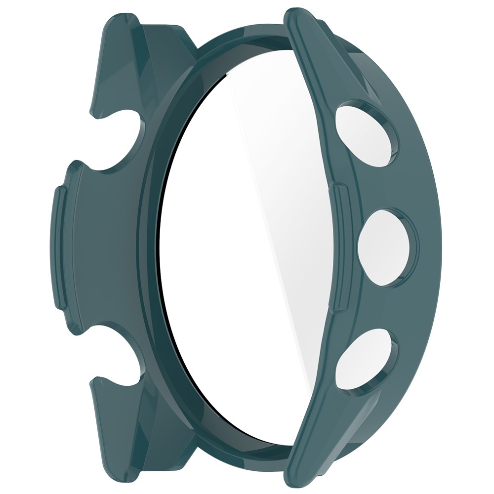 Overall plastové nasazovací pouzdro s ochranným sklem na Garmin Forerunner 570 47mm - zelené