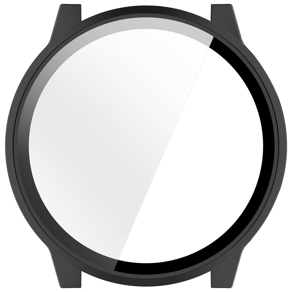 Overall plastové nasazovací pouzdro s ochranným sklem na Garmin Venu 4 41mm - černé
